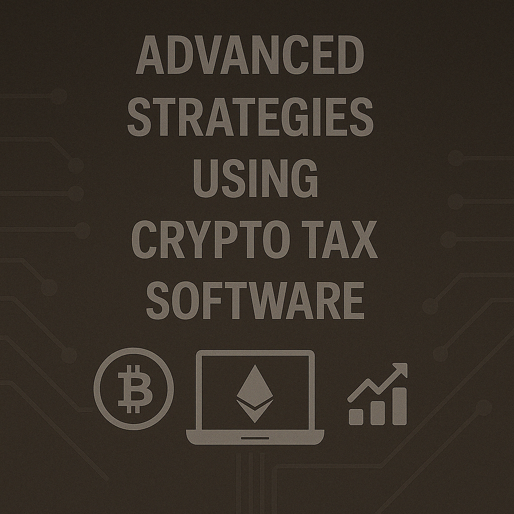 Advanced Strategies Using Crypto Tax Software